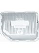 RTS Chrome Steel Transmission Pan For GM Turbo 350 Finned Bottom