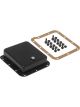 RTS Transmission Pan Deep For Ford C4 C10 Black Powdercoat Steel
