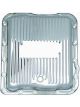 RTS Transmission Pan Deep Steel Finned Chrome GM 700R4 4L60 4L60E