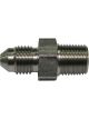 Aeroflow Stainless Steel NPT Male to AN Fitting 1/8