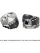 Speed Pro Pistons Hypereutectic Flat 4.030 in. Bore Chevrolet 355 c.i