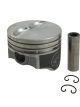 Speed Pro Pistons Hypereutectic Flat 4.020 in. Bore 350 ci SB Chevrol