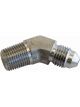 Aeroflow S/Steel 45 Degree 1/4