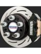 Strange Disc Brakes Dual '57-'64 Olds Soft Pads 2 Piece Stainless R
