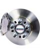 Strange S-Series Drag race brake kit / OEM 8.8 Ford Mustang end