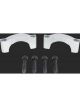 Strange Differential Main Bearing Caps Billet Aluminum For Ford 8.8 Caps