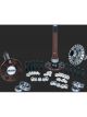 Strange 40 Spline Gun-Drilled Axles Bearings 5 8 in. Stud Kit & Spool