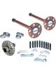Strange 40 Spline Solid Axles Bearings 5/8 in. Stud Kit & Spool