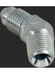 Strange Fitting -3 AN .125 in. NPT 45 Adapter