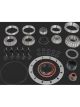 Strange Ultra Case Gear Change Kit 28 Spline Pin Tapered Bearings Wit