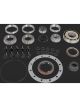 Strange Ultra & Billet Case Install Kit 35 Spline Pin Ball Bearing W