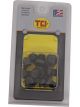 TCI Automotive Flexplate Bolts Hex Chromoly Black 7/16 in.-20 0.500 in.