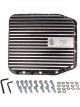 TCI Automotive Automatic Transmission Pan Premium Deep Aluminum Black/P