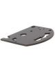 TCI Automotive Gate Plate Steel Black 3-Speed Forward Pattern Ford GM C
