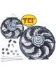 TCI Automotive Electric Fan Single 16 in. Diameter Reversible 1800 cfm