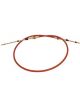 TCI Automotive Shifter Cable 5 ft. Length 3 in. Stroke Morse Style Thre