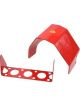 TCI Automotive Automatic Transmission Shield Case Aluminum Red Powderco