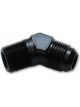 Vibrant Performance 45 Adapter Fitting; Size: -8AN x 3/4
