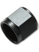 Vibrant Performance Fitting Tube Nut -8 AN to 1/2 in. Aluminum Black Ano…