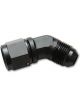 Vibrant Performance Fitting Coupler 45 degree Female -3 AN to Male -3 AN…