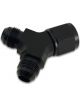 Vibrant Performance 90 Y Adapter, Female Size: -10 AN; Dual Male Size: -8 AN