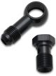 Vibrant Performance Single Adapter Assembly; Banjo: -8AN; Bolt Size: 9/16-20