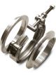 Vibrant Performance V-Band Clamp Assembly includes Male/Female Titanium …
