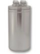 Vibrant Performance Universal Catch Can w/ 4 Adapters on Cap CNC Logo - Silver