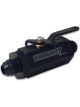 Vibrant Performance Valve Shut-Off Male -8 AN Aluminium Black Anodized