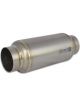 Vibrant Performance Muffler Universal Titanium Natural 2.50 in. Inlet 2.…