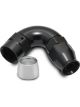 Vibrant Performance 120 High Flow Hose End Fitting for PTFE Lined Hose, -12AN
