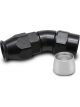 Vibrant Performance 30 High Flow Hose End Fitting for PTFE Lined Hose, -4AN