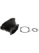 Weiand Billet Tb Adapter LS1 Lo-Ram Black