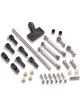 Weiand Throttle Linkage Kit Hi-Ram Dual Quad Side Mount Chevrolet Smal