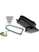 Weiand Oil Pan Wet Rear Sump 7.00 qts. Steel Black 8.25 in. Depth Pick