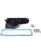 Weiand Oil Pan Wet Rear Sump 7.00 qts. Steel Black 7.00 in. Depth Pick