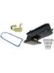 Weiand Oil Pan Wet Rear Sump 6.00 qts. Steel Black 8.125 in. Depth Pic