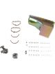 Weiand Oil Pan Kit 8QT- Zinc Finish1970 / 1982 Ford 351C / 351M / 400M