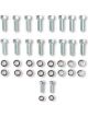 Weiand Oil Pan Bolts Replacement Steel Chrome GM LS Kit