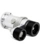 Weiand Supercharger Nose Drive Aluminium Polished Long Style Chevy Small