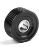 Weiand Pulley Supercharger Idler Steel Black Serpentine Weiand 142/177