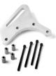 Weiand Supercharger Idler Pulley Bracket Satin 1/2in. Pitch Incl. Hard