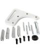 Weiand Idler Pulley Bracket Satin Model 6-71 8mm Pitch Blower Chevrolet 3