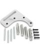 Weiand Idler Pulley Bracket Polished Model 8-71 8mm Pitch Blower Chevrol