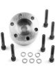 Weiand Spacer Aluminium Upper Pulley to Nose Drive 2 in. Thick Chevrol