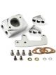 Weiand Water Neck Aluminium Polished 0 Degree 392 Hemi