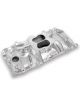Weiand Intake Manifold Street Warrior Dual Plane Polished Square/Spread