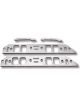 Weiand Chev Intake Spacers (Rect)