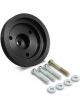 Weiand Pulley Crankshaft Serpentine Aluminium Natural 6-Groove 6.00 in.