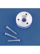 Weiand Crankshaft Pulley Spacer Aluminium Natural Ford 255/260/289/302/3